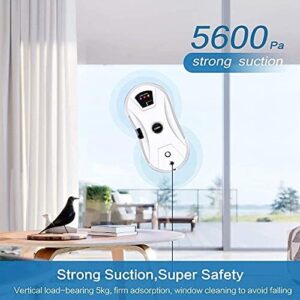 Window Cleaner Robot with automatic water spray and remote control for smart glass cleaning