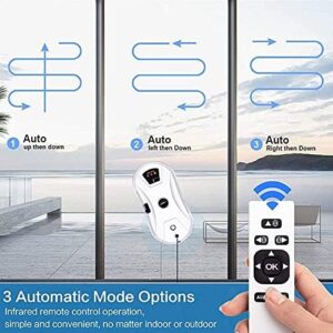 Window Cleaner Robot with automatic water spray and remote control for smart glass cleaning