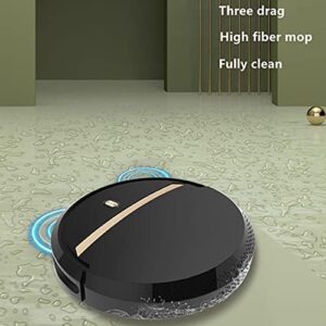 ATHUAH Robot Vacuum Cleaner with Mop - Green, 1500Pa Suction for Hard Floors & Pet Hair