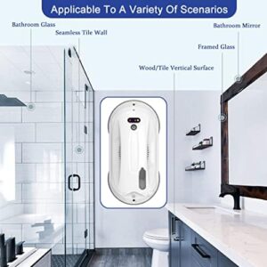 ZGYOZMNG Window Cleaner Robot with Auto Water Spray for Indoor and Outdoor Windows