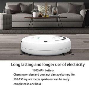 GUVAA Robot Vacuum Cleaner with Hexagonal Brushes, super-thin design, and intelligent sensor for pet hair and hard floor cleaning.