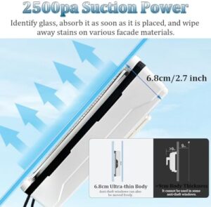 Quixnova Intelligent Cleaning Robot for high-rise window cleaning with strong suction power and smart navigation