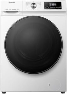 Hisense WFQA1014EVJM Freestanding 10 KG Washing Machine in white with energy rating E
