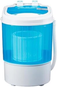 AHOR Mini Washing Machine 2-in-1 Portable Washer and Spin Dryer with Timing Function