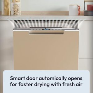 Candy Rapido CI 6C4F1PMA-80 16 Place Integrated Dishwasher in a modern kitchen 