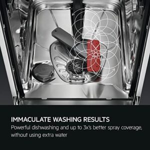 AEG 6000 Series Dishwasher FFB53937ZW with MaxiFlex SatelliteClean, AirDry, and ExtraHygiene Technology