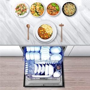 Built-in Dishwasher for Kitchen with Touch Panel, Energy-Saving, and Child Lock