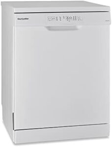 Montpellier MDW1354W Full-Size Dishwasher in White, energy-efficient, 14 place settings, quiet operation