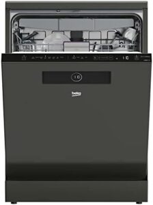 BDEN38640FG 16 Place Setting Dishwasher in Graphite, a high-capacity and energy-efficient kitchen appliance  