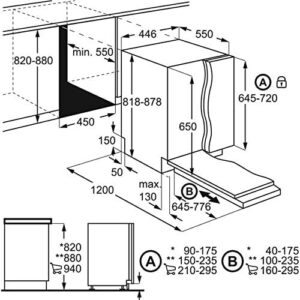 ZSLN1211 Series 20 AirDry 9 Place Settings Fully Integrated Dishwasher front view