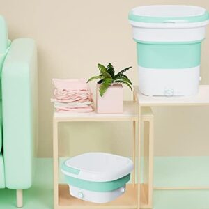 PanHuiWen Folding Mini Washer 1.8kg, Portable, Turbo, Automatic, Compact Washing Machine