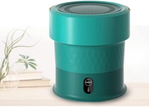 PanHuiWen Folding Laundry Tub 13L compact washing machine for small spaces with ozone sterilization and energy-saving design