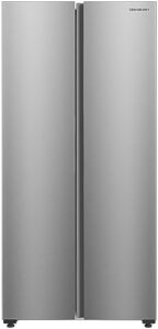 Cookology CSBS460IX 460 Litre Freestanding American Side-by-Side Fridge Freezer in Inox Finish