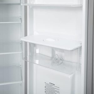 Willow WSBS84DS 433L American Style Fridge Freezer with water dispenser and mark-proof finish  