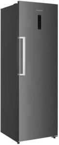 Cookology 630L Tall Fridge and Freezer Pack, inox finish, water dispenser, frost-free system, and digital LED touch display