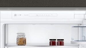 Neff KI5862SE0G N50 Built in Fridge Freezer, 60/40 split, 177x54cm, Low Frost, Fresh Safe 1, Safety Glass Shelves, Adjustable Shelves, Eco Air Flow, Sliding hinge