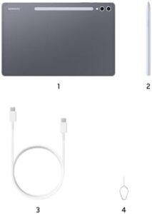 Galaxy Tab S10+ AI Tablet with AMOLED display, S Pen, and extended warranty
